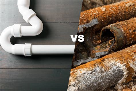 pvc vs cast iron pipes